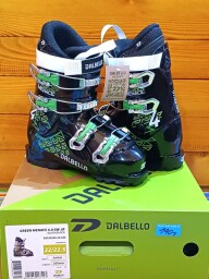 LYŽIARKY DALBELLO GREEN MENACE 4.0 GW JR BLACK 22MP ---MODEL 2024---